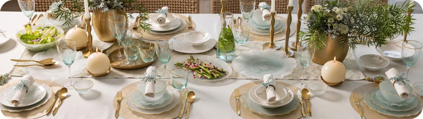 FOX HOME | Aqua Gold |