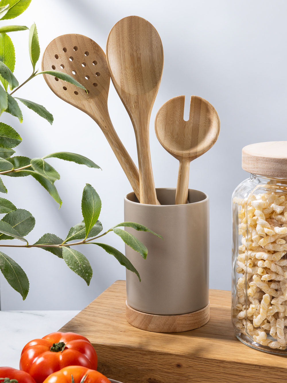 סט 6 כלי ששת מעץ Bamboo