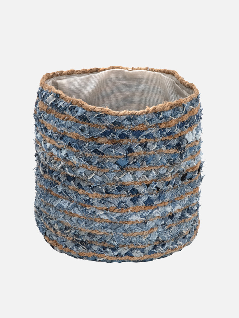 סל יוטה עם דוגמת ג'ינס Daniel