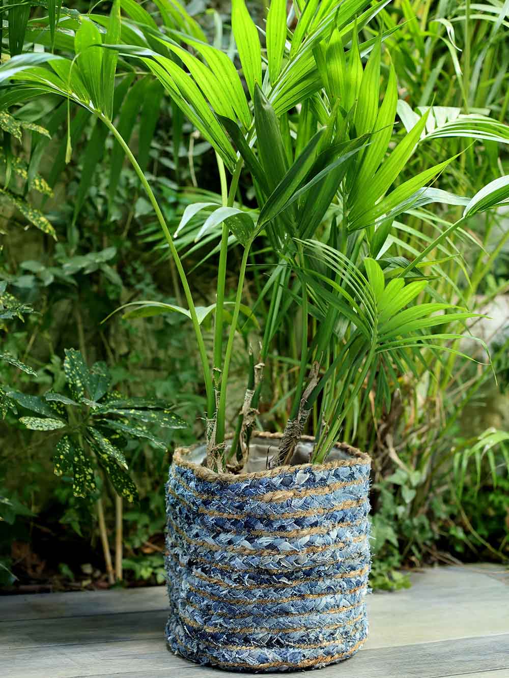 סל יוטה עם דוגמת ג'ינס Daniel