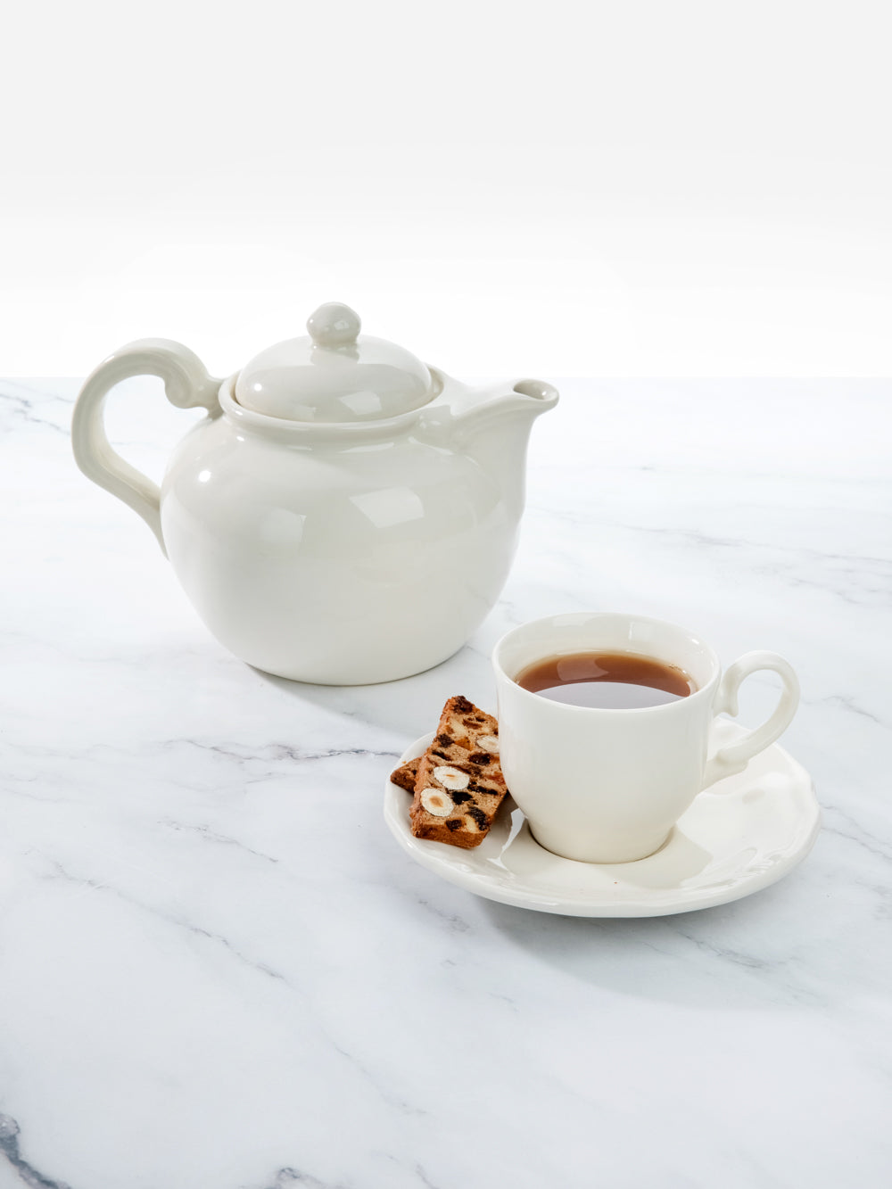 סט ספל ותחתית Vintage