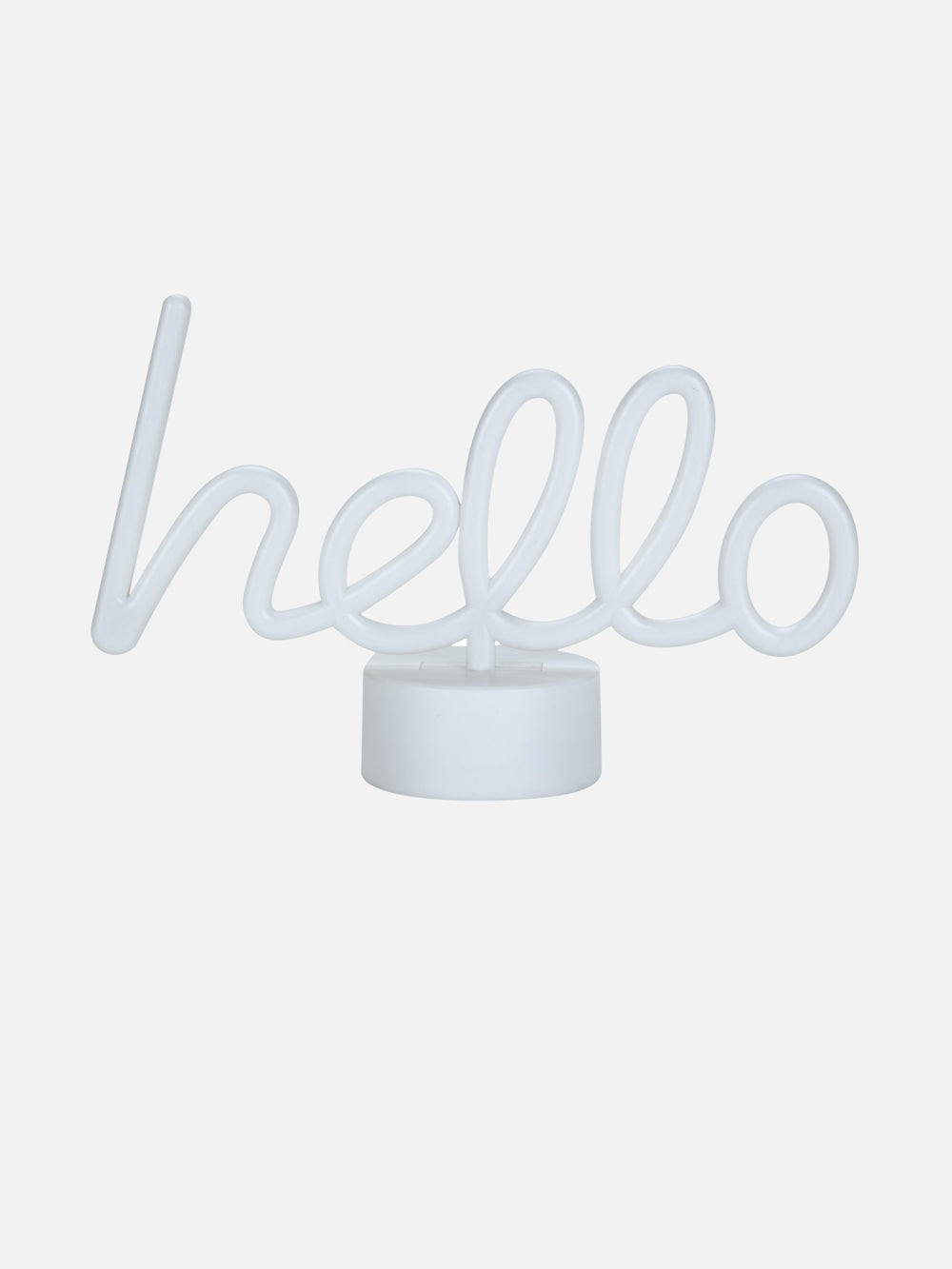 מנורת לד Hello