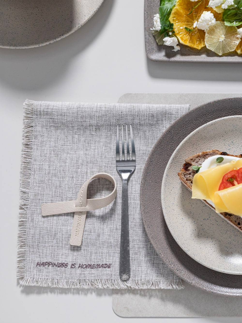 סט 4 מפיות בד Stone