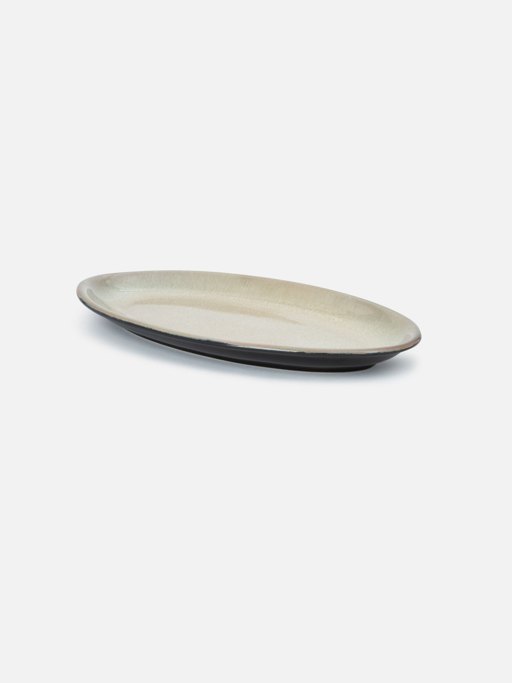 צלחת הגשה אובלית קטנה Marble