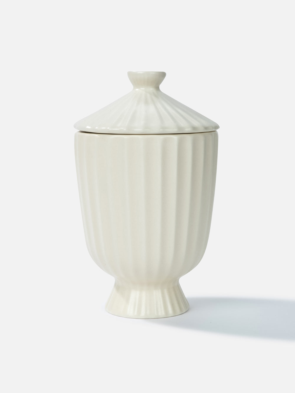 נר ארומתי בכלי קרמיקה Bianco