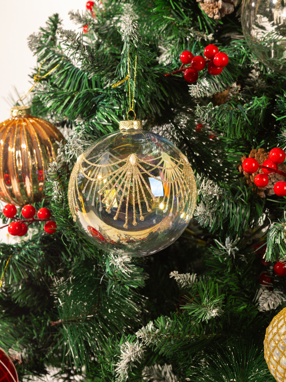 קישוט שקוף גדול