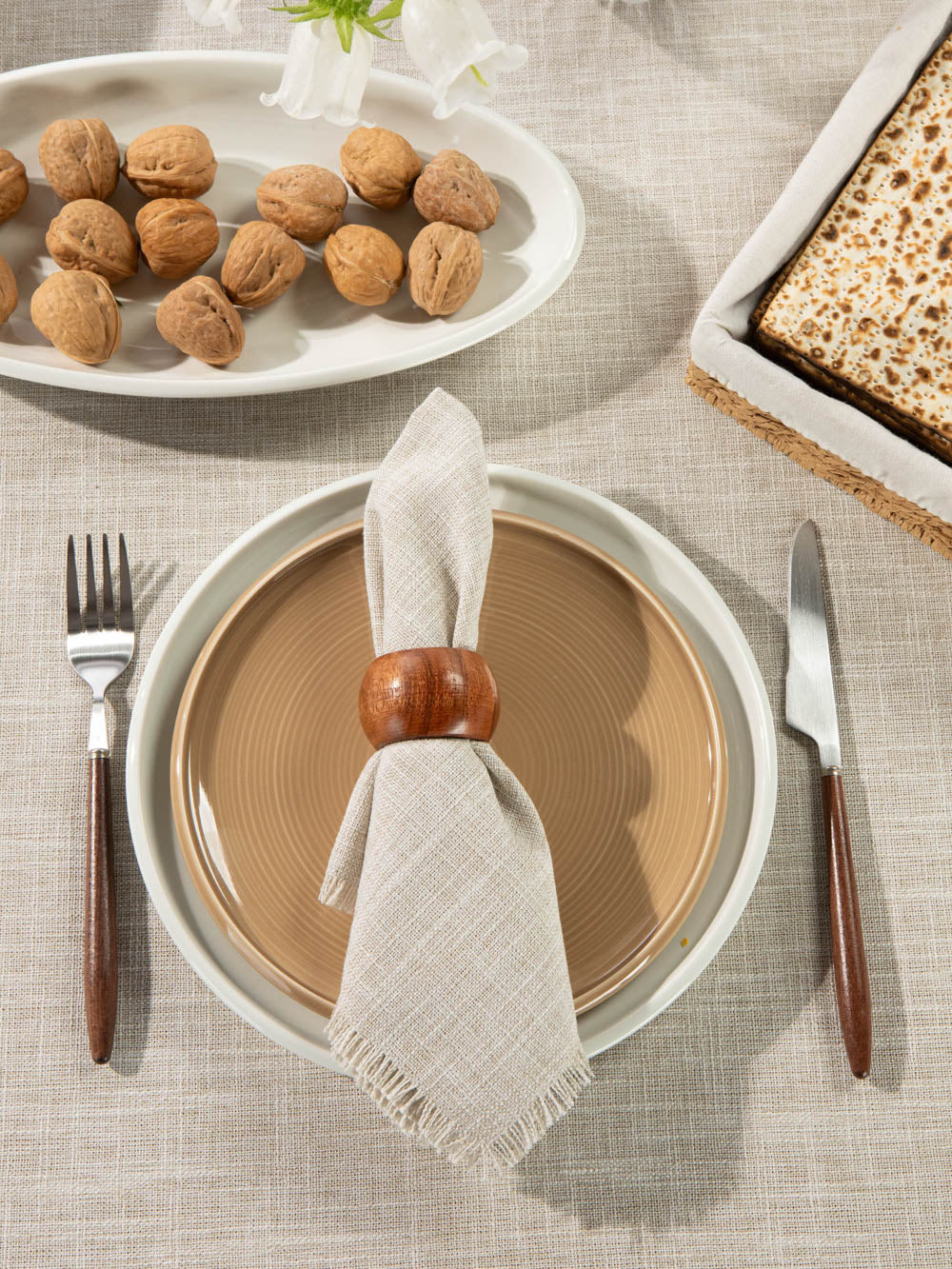 סט 4 מפיות בד Gaya