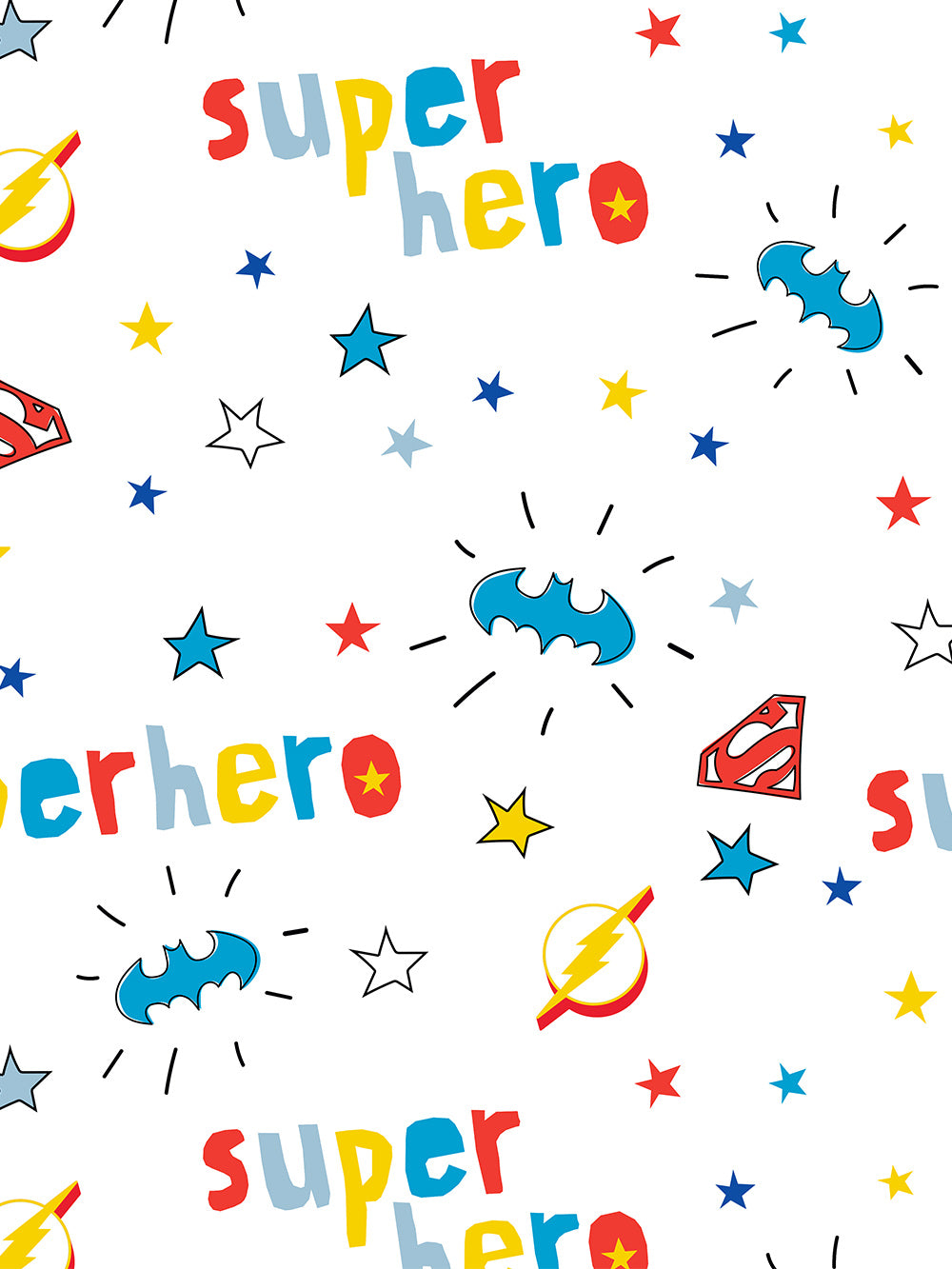 סט מצעים יחיד לילדים Superhero