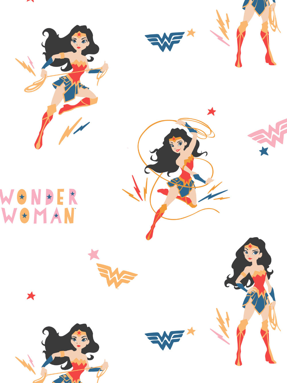 סט מצעים יחיד וונדרוומן לילדים Wonderwoman