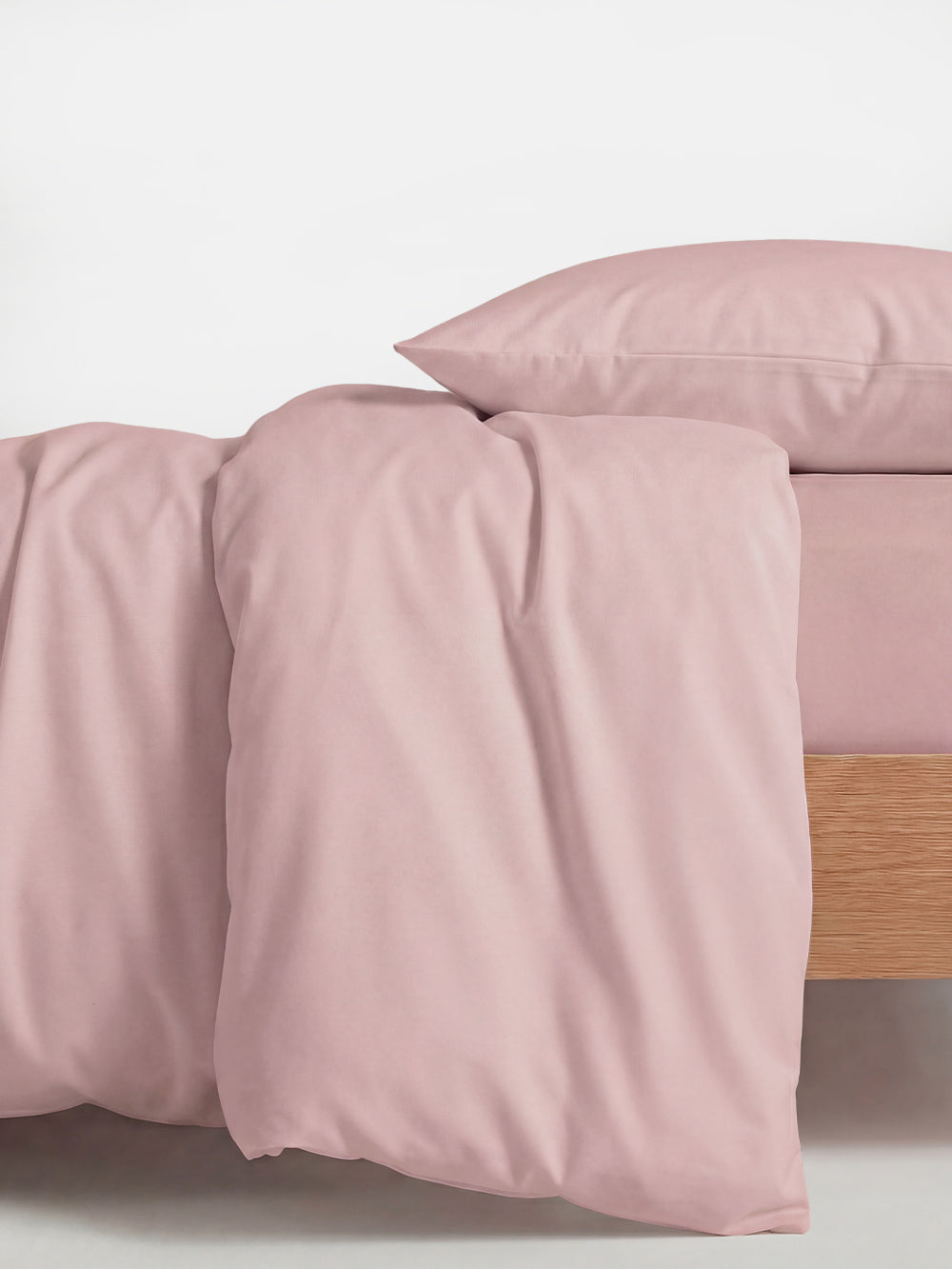 סט מצעים Solid ורוד