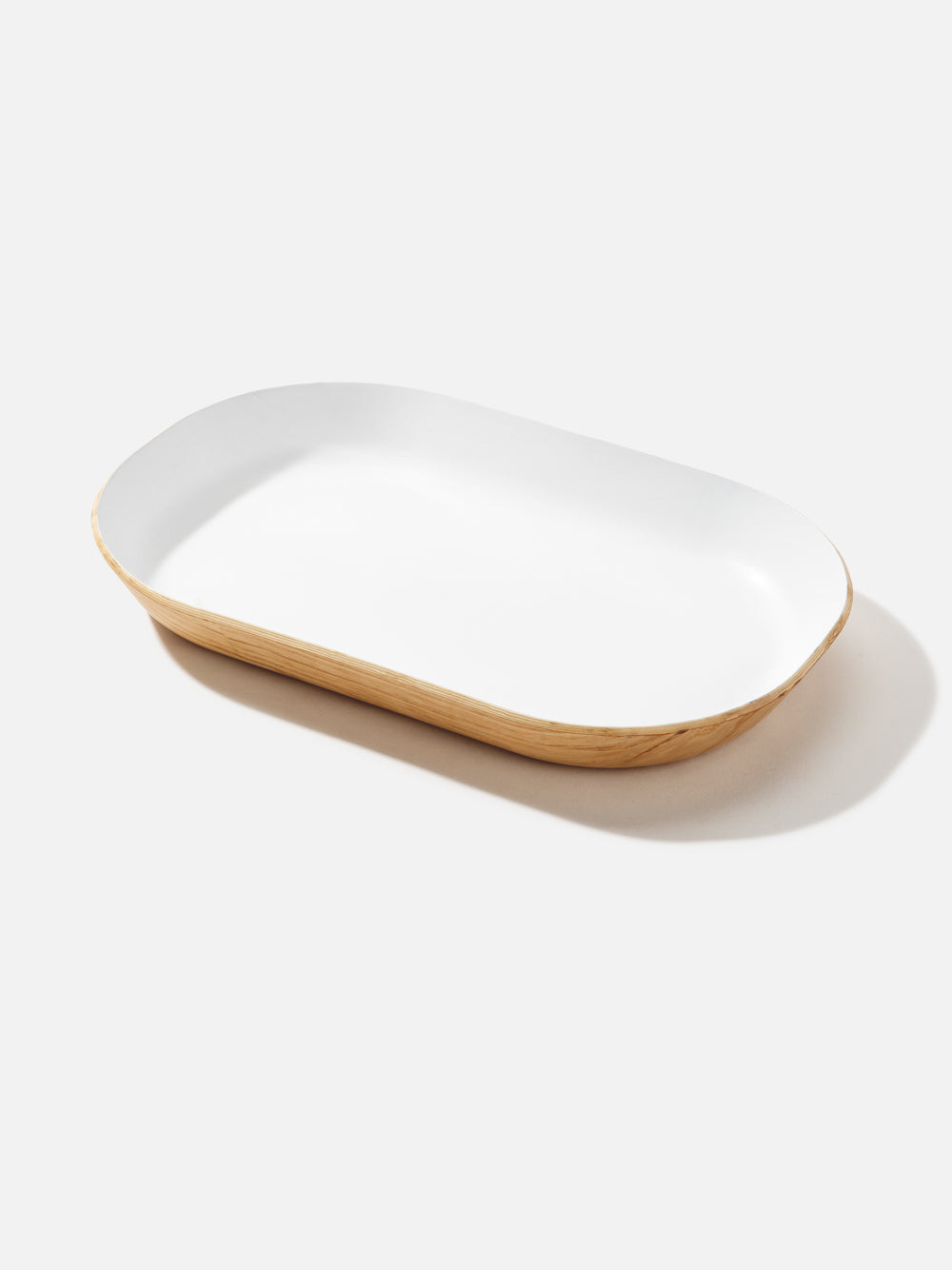 מגש מלבני עשוי במבוק בעיצוב טבעי וחמים L Gaya