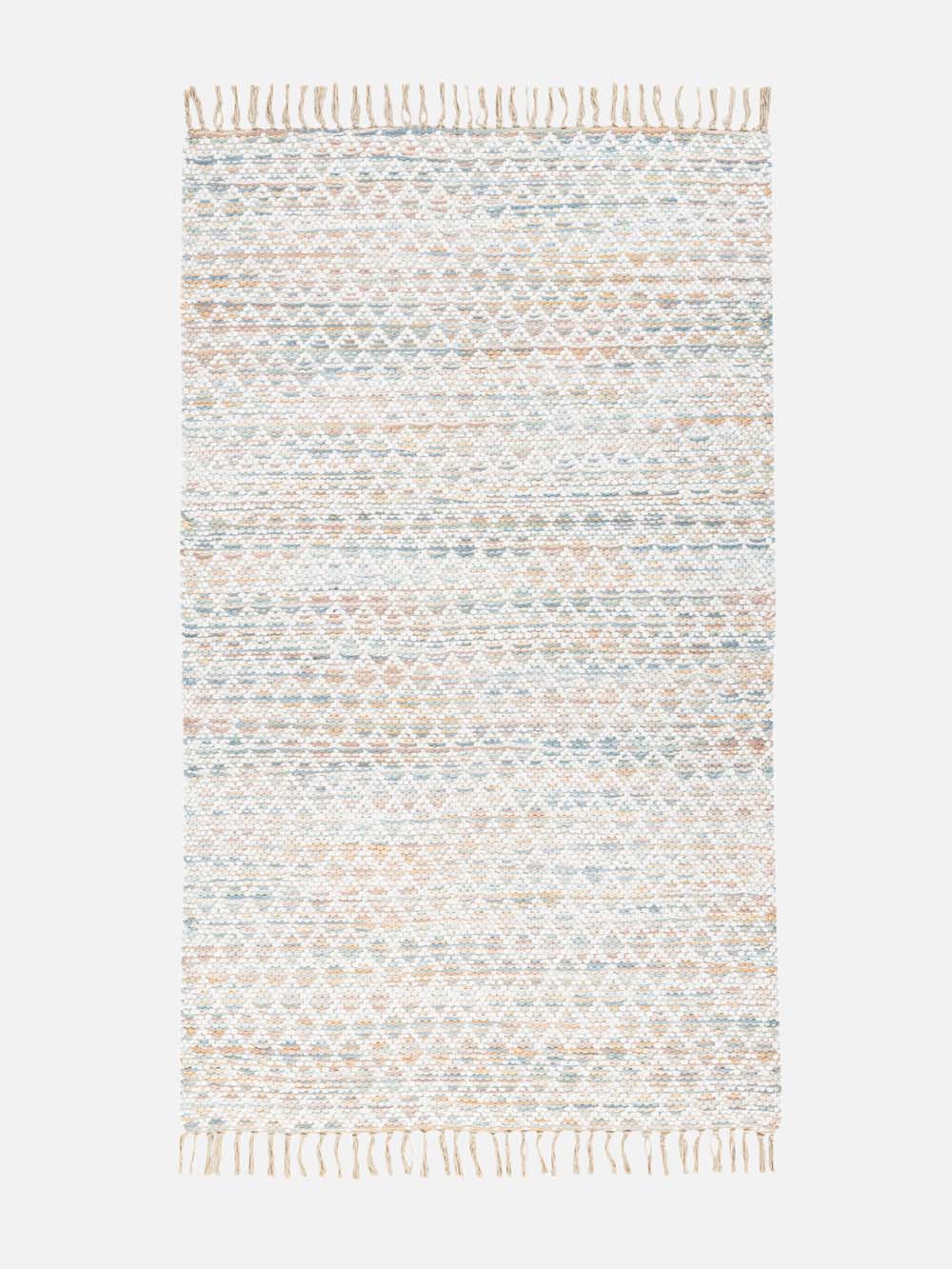 שטיח שינדי עבודת יד בגווני פסטל Bonnie