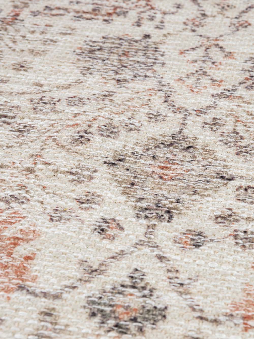 שטיח עבודת יד סגנון אוריינטלי בגווני בז’ וחום Sunset