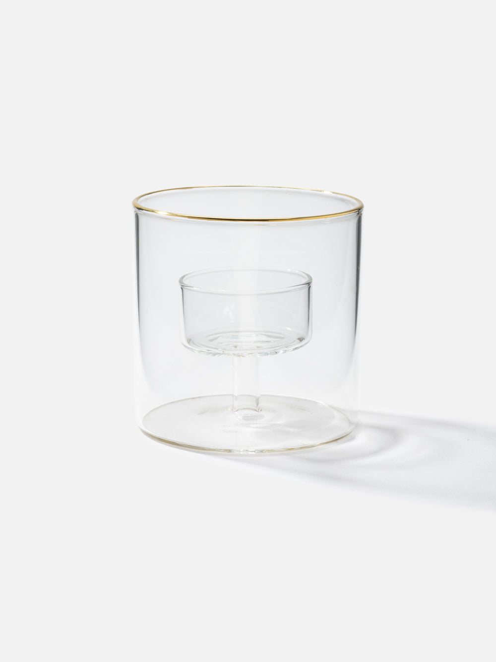 עששית זכוכית נמוכה בעיצוב קלאסי Sarina