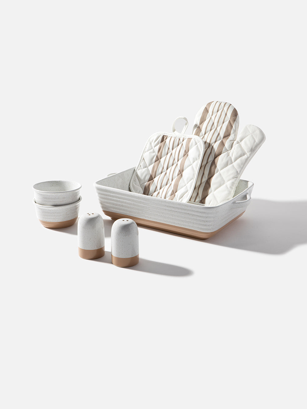 מארז מתנה למטבח תבנית כלי תיבול וכפפות Minty