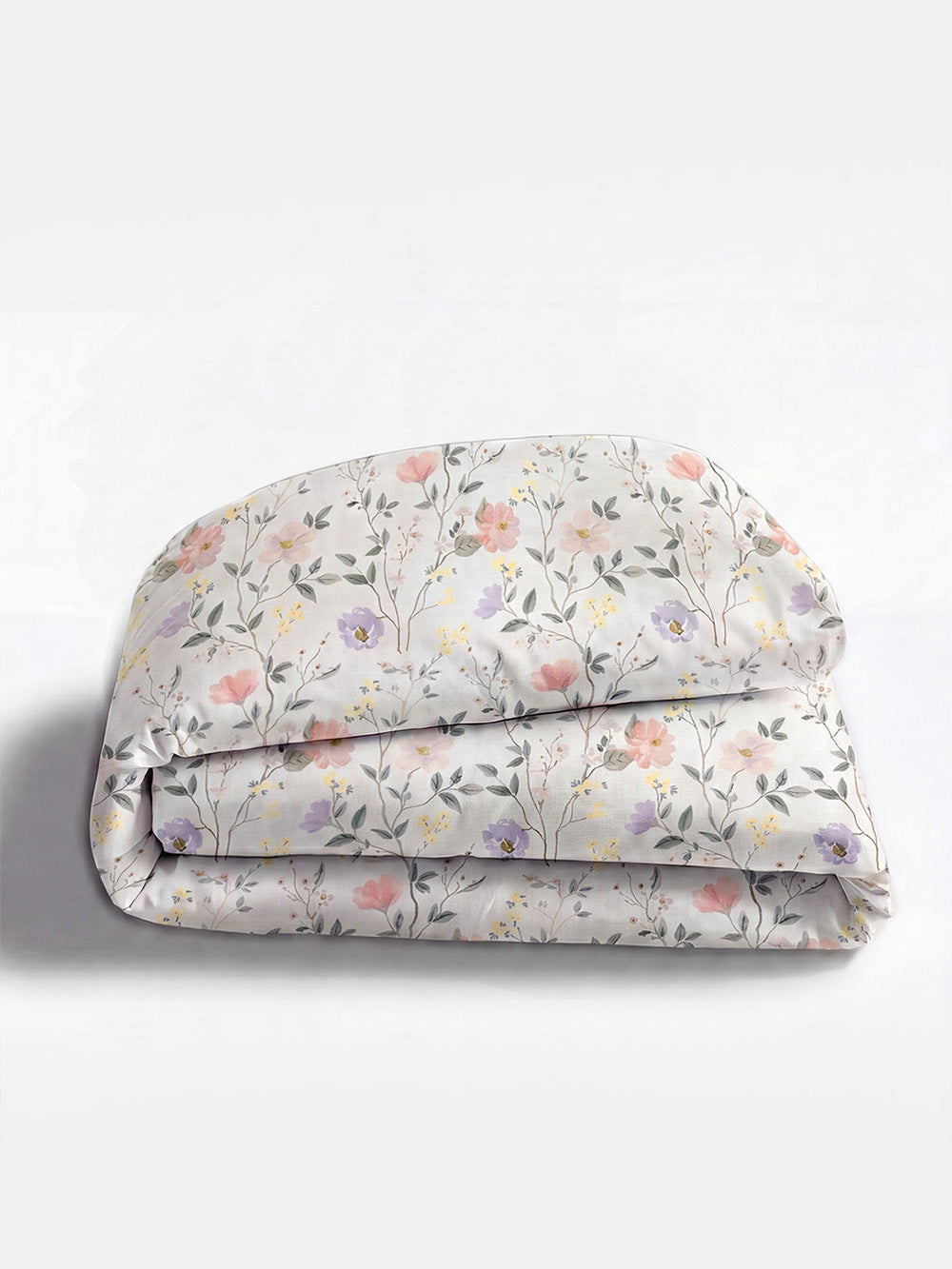 סדרת מצעי סאטן עם הדפס פרחוני צבעוני Aster