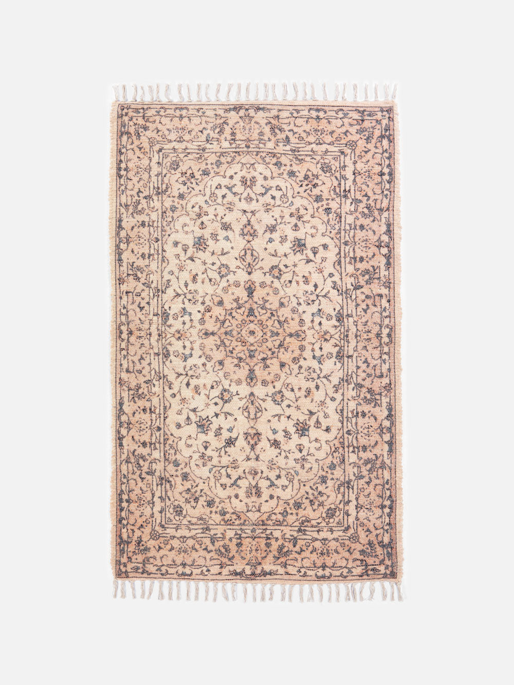שטיח עבודת יד עם דוגמה צבעונית מסורתית Asif