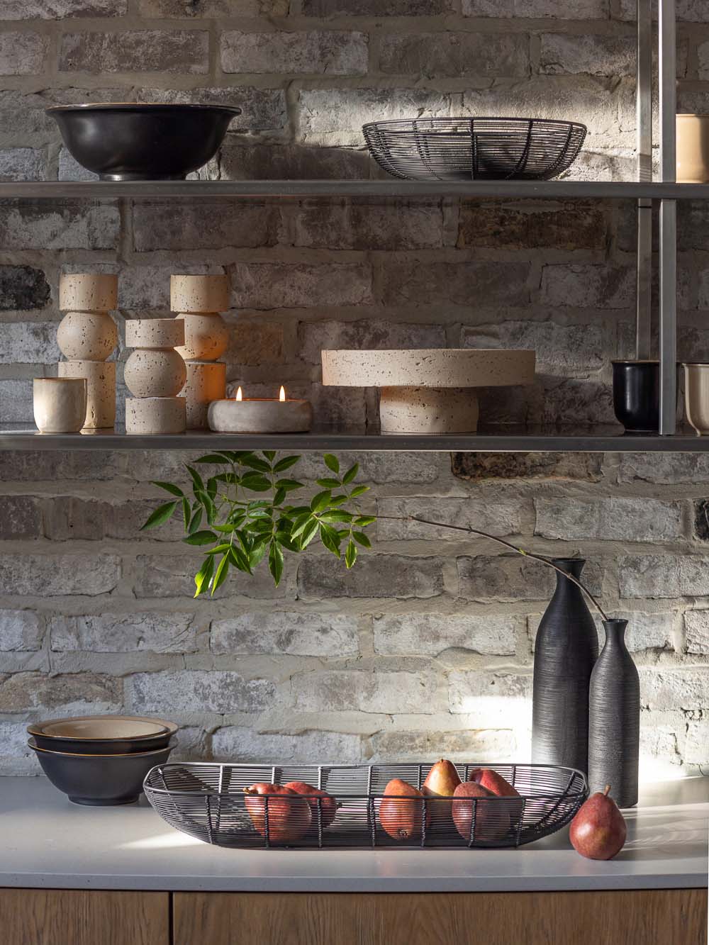 אגרטל גדול Marble