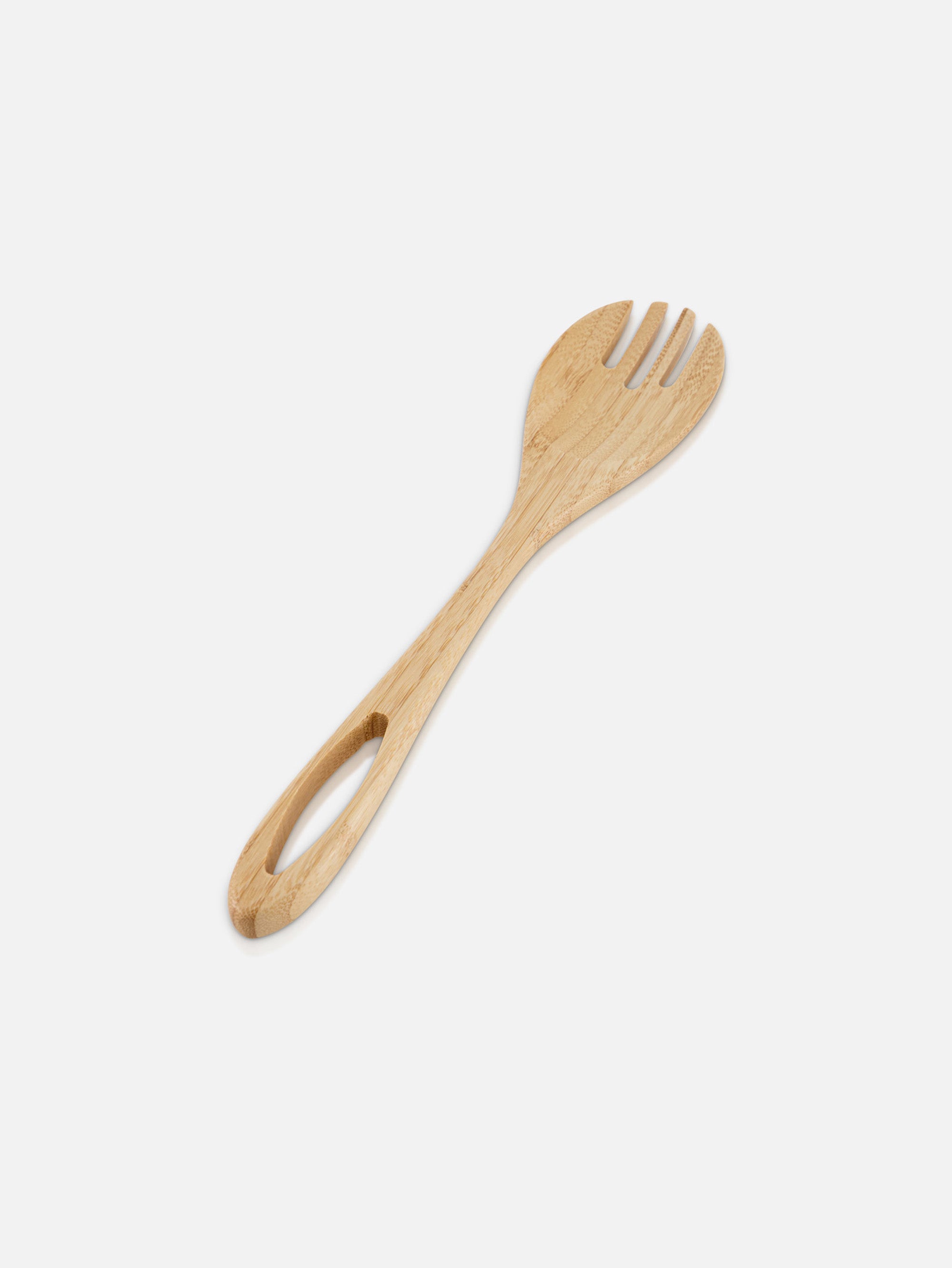כף מזלג מעץ Bamboo