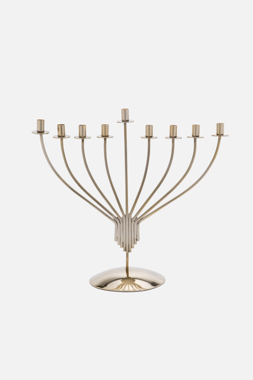 חנוכיה פלדה Glam