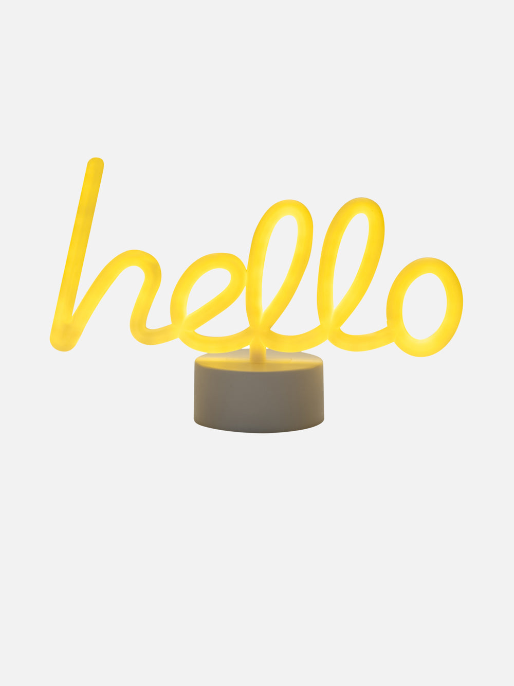 מנורת לד Hello