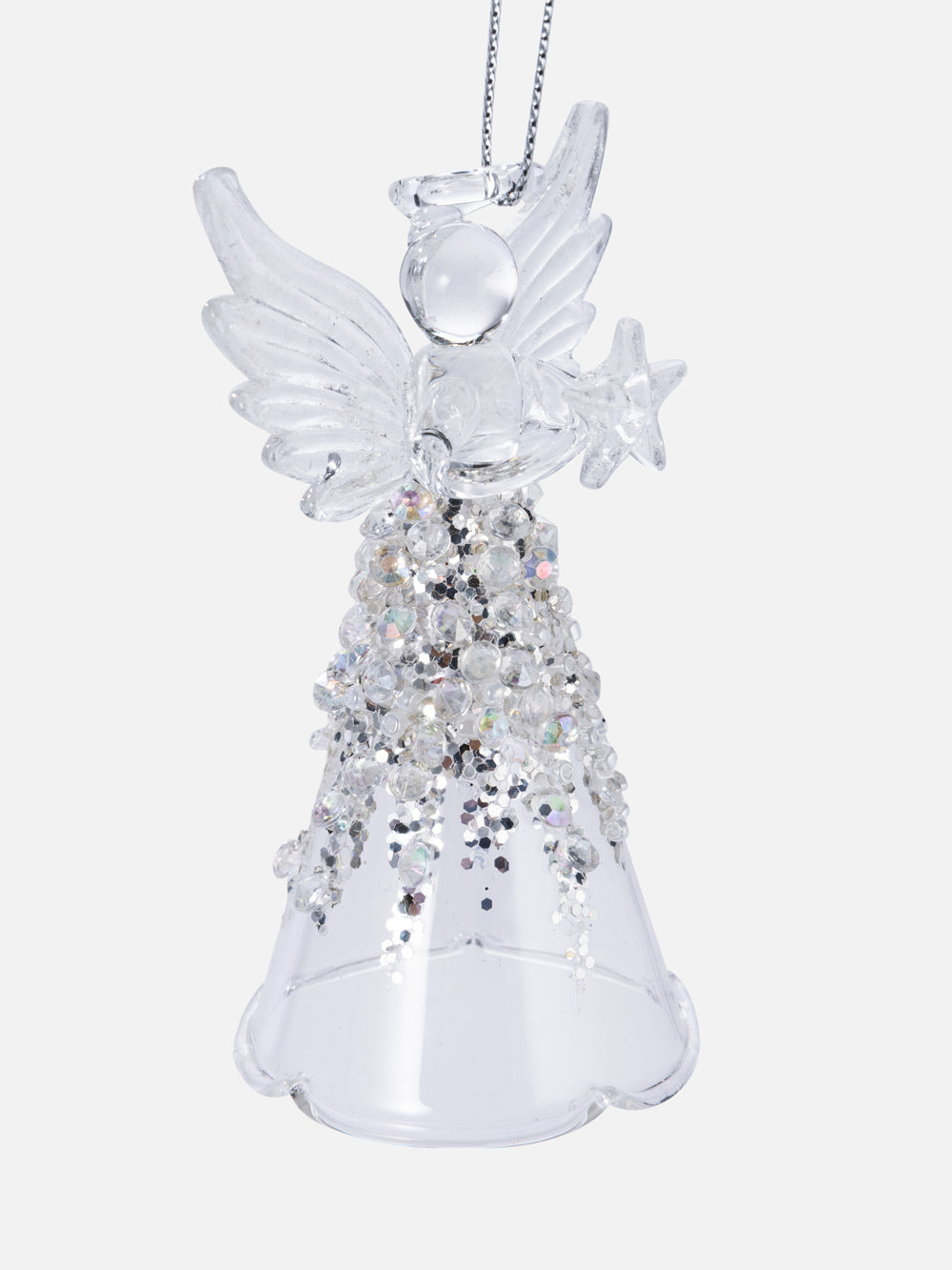 קישוט מלאך שקוף