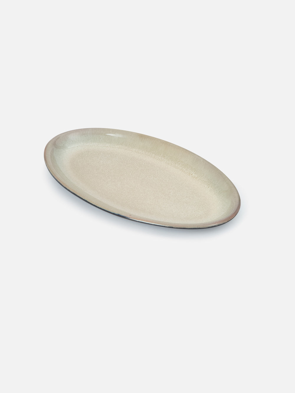 צלחת הגשה אובלית קטנה Marble