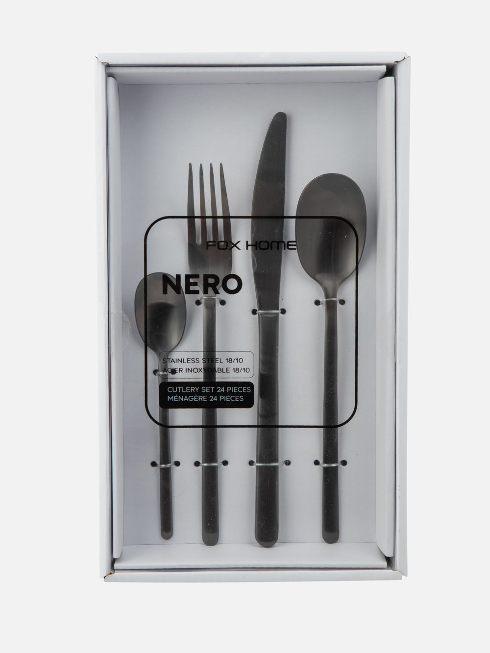 סט סכו"ם 24 חלקים Nero