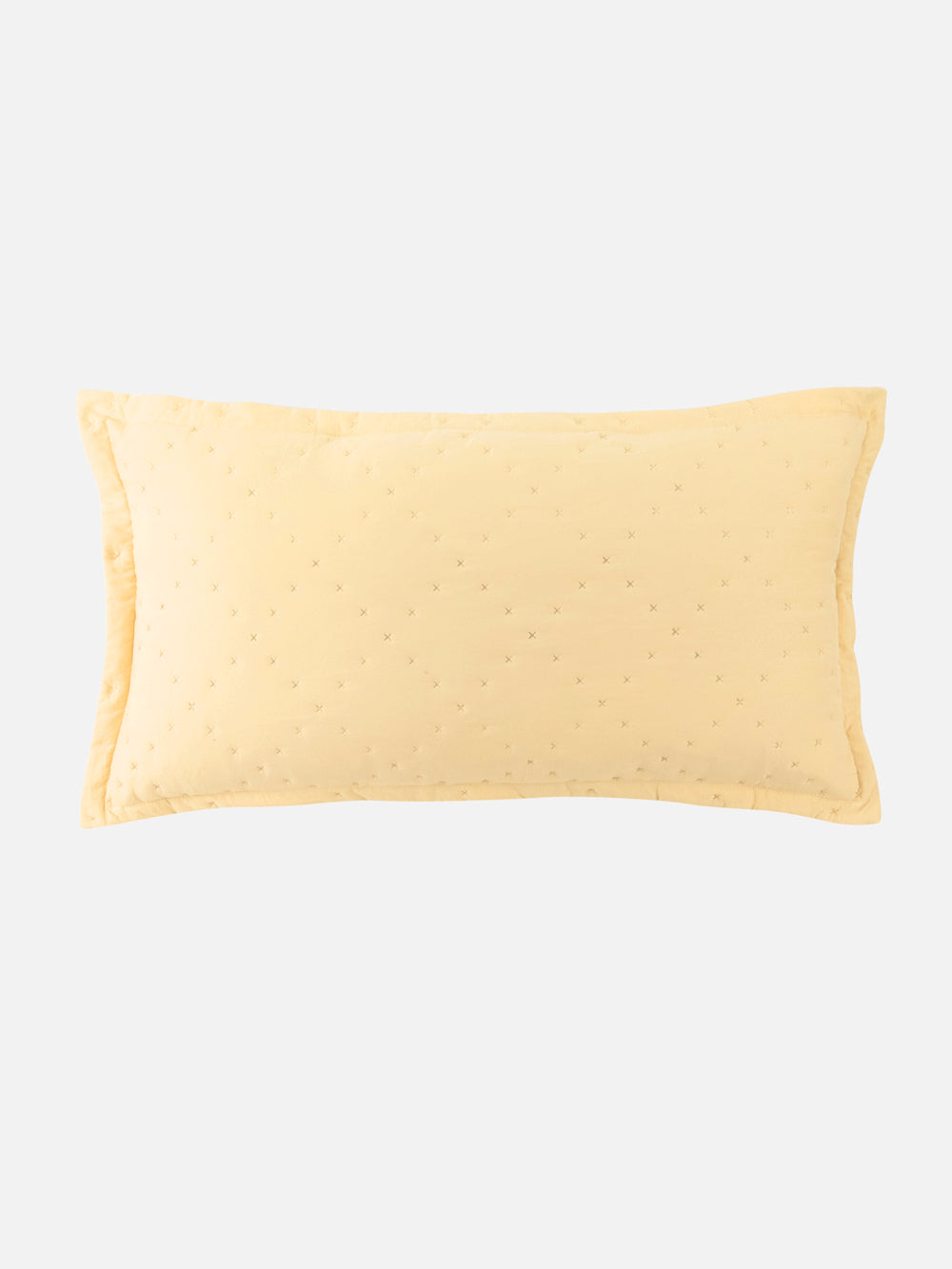 כרית נוי מעוצבת מבד פוליאסטר איכותי בגוון כאמל Ruby