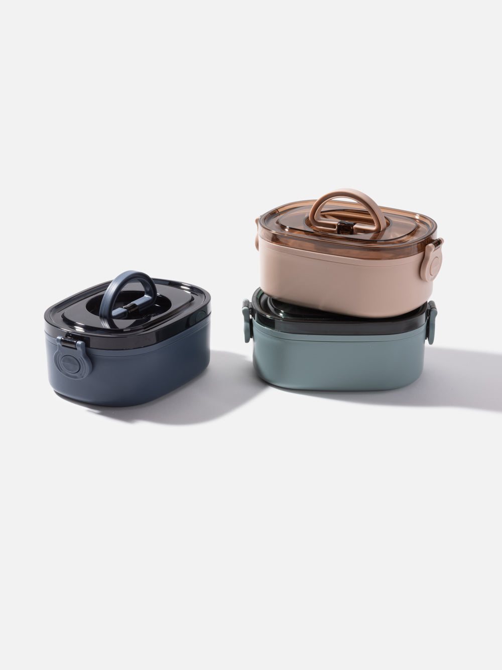 קופסת אוכל עם מכסה שקוף ונעילה כפולה בצדדים Fall