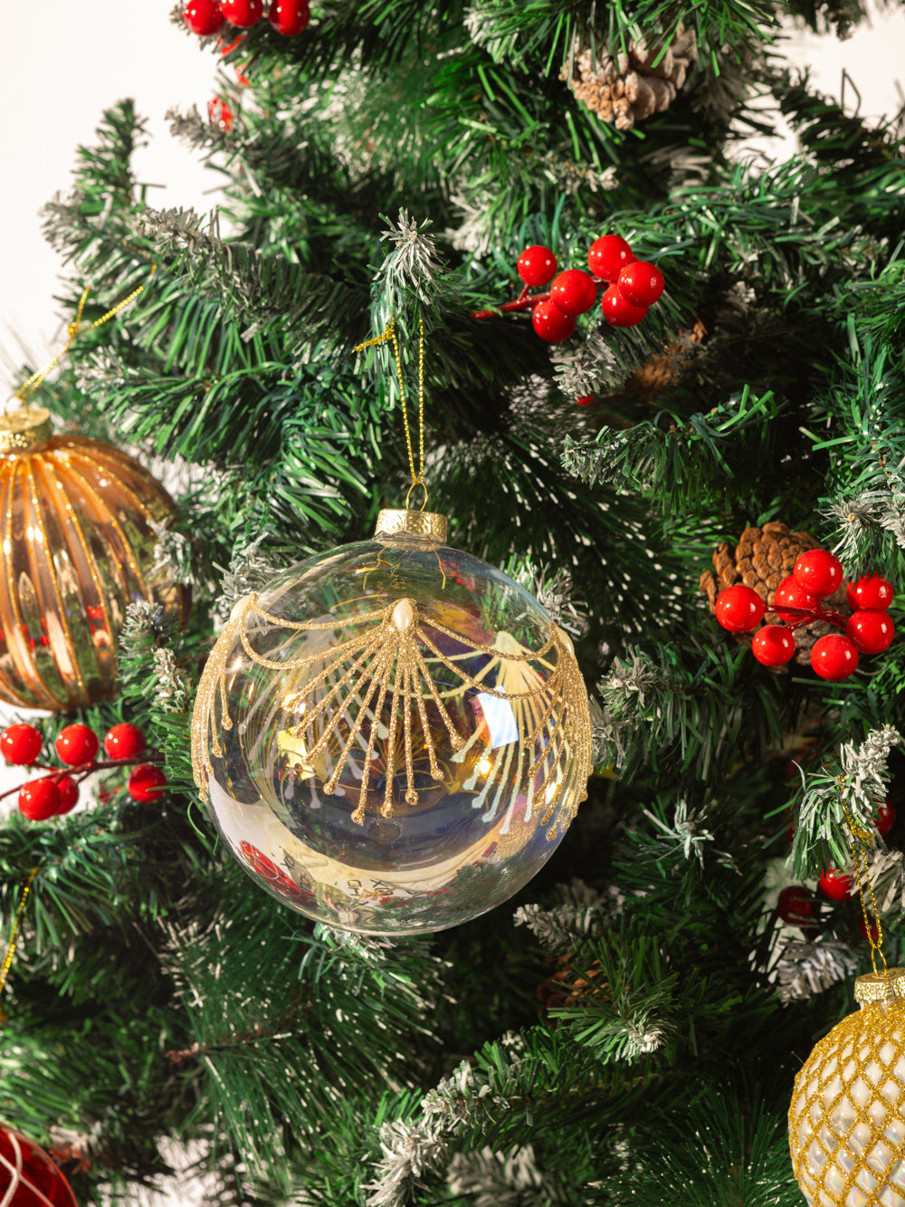 קישוט שקוף גדול