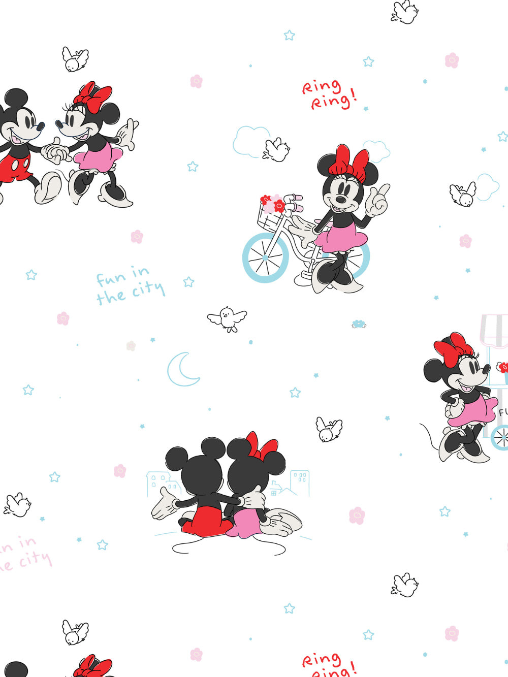 סט מצעים יחיד לילדים MINNIECITY