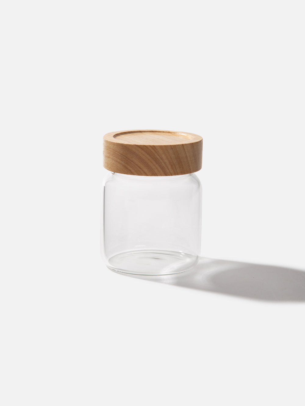 צנצנת זכוכית קטנה Timber