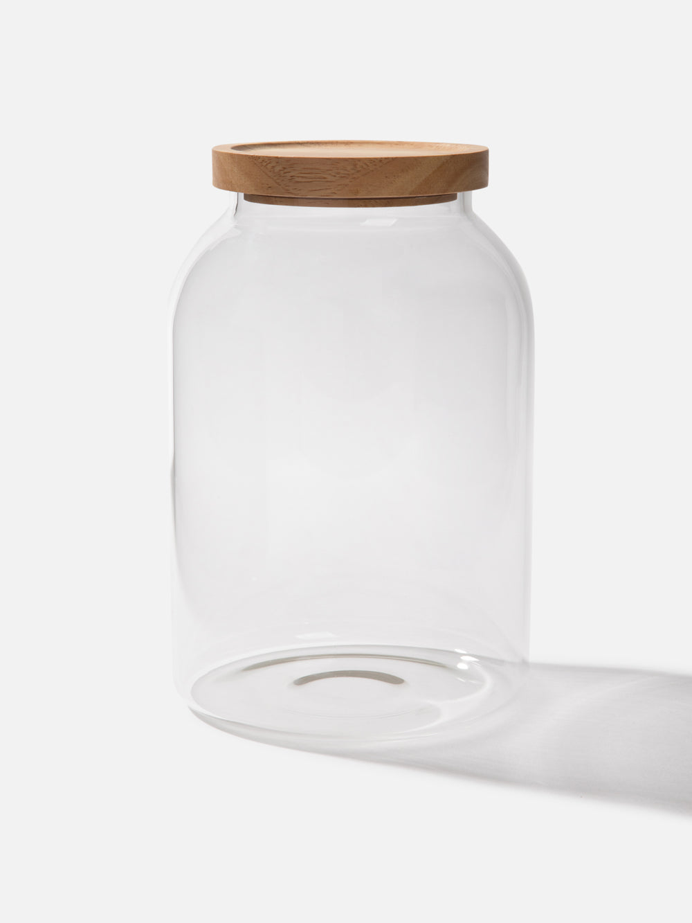 צנצנת זכוכית גדולה Timber