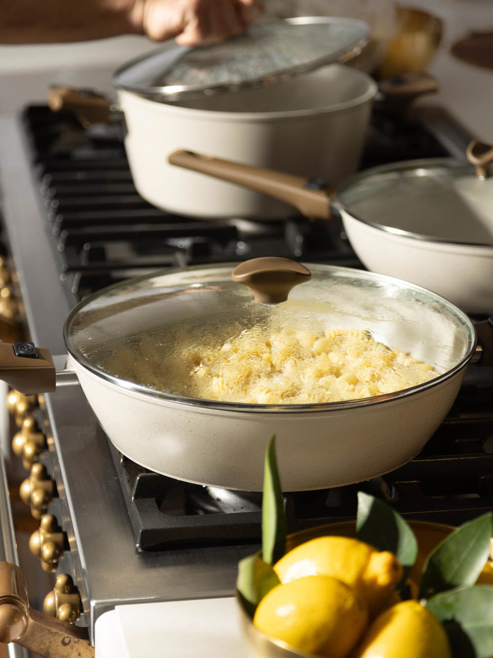 סוטאז' נון-סטיק 28 ס"מ 3.65LT מסדרת Crown