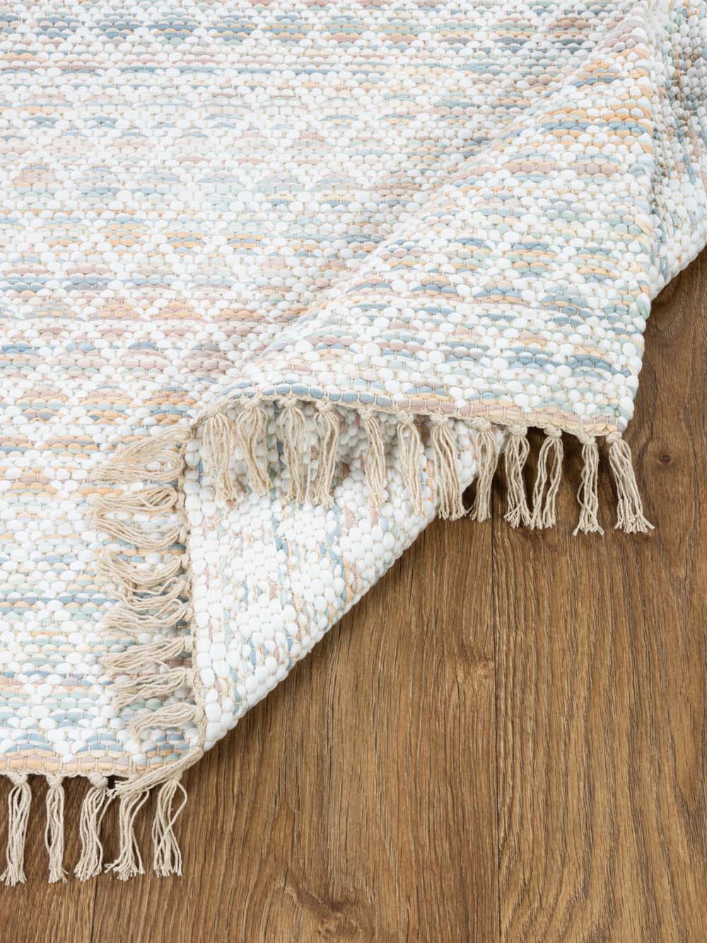 שטיח שינדי עבודת יד בגווני פסטל Bonnie