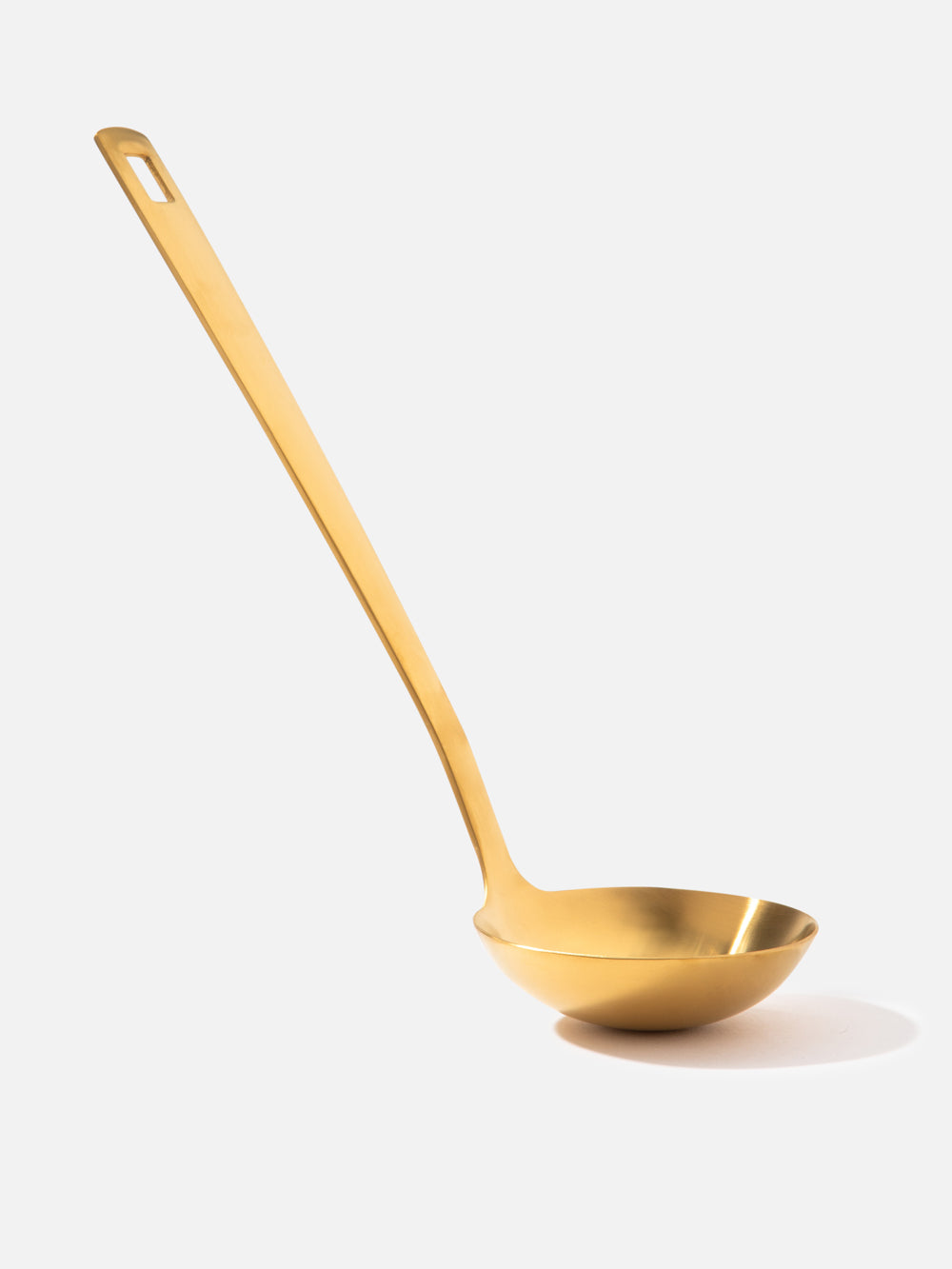 מצקת ממתכת בגוון זהב מבריק Crown