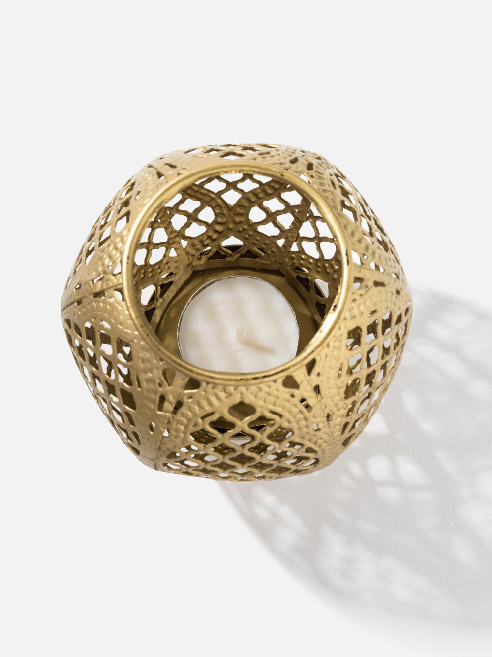 עששית ממתכת בגוון זהב מט Spirit