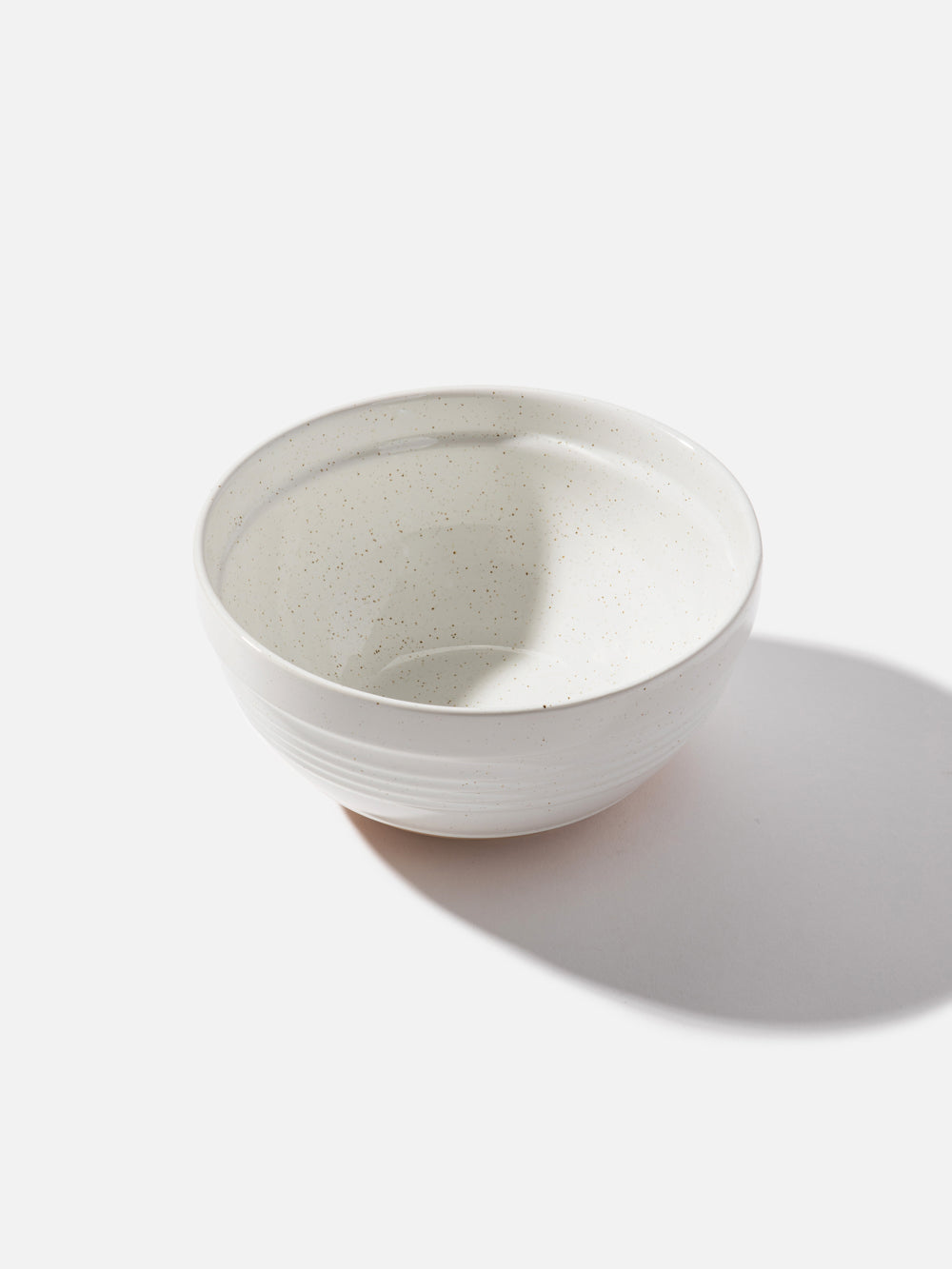 קערת הגשה 22 ס"מ מקרמיקה בגוון לבן Minty