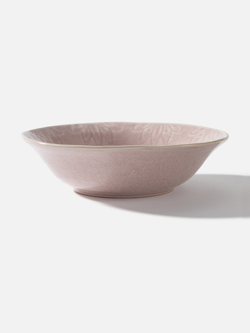 קערת הגשה 20 ס"מ מקרמיקה בגוון ורוד Charm