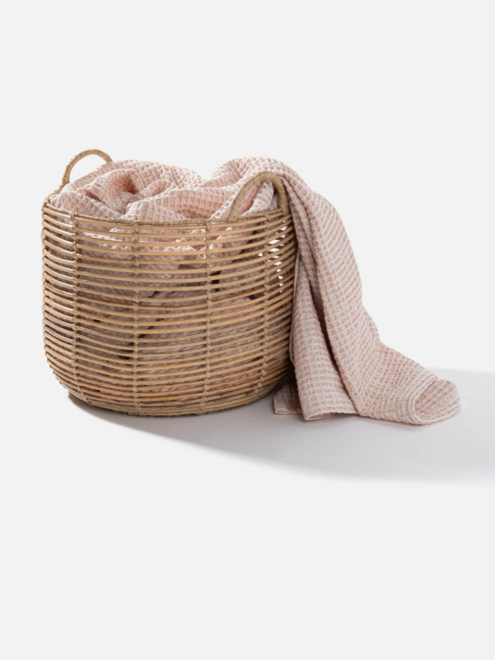 סל עגול 34 ס"מ מפלסטיק בעבודת קליעה Leo