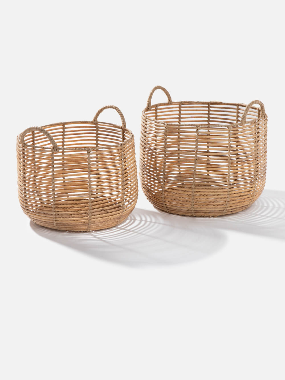 סל עגול 34 ס"מ מפלסטיק בעבודת קליעה Leo