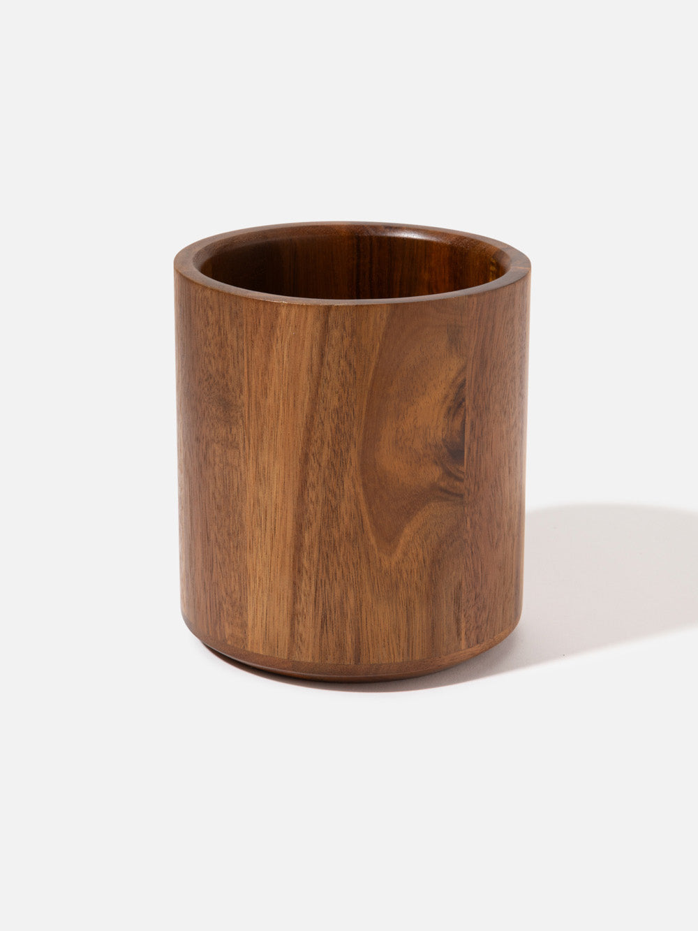 מעמד לכלים מעץ טבעי בגוון חום Crown