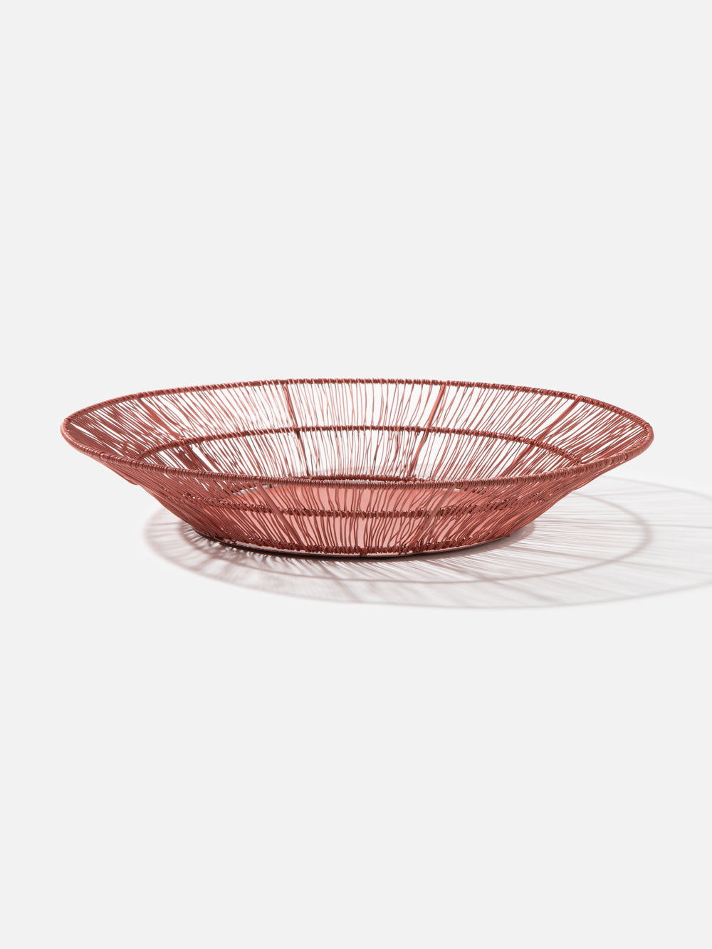 מגש חוטים ממתכת בגוון אדום Bari