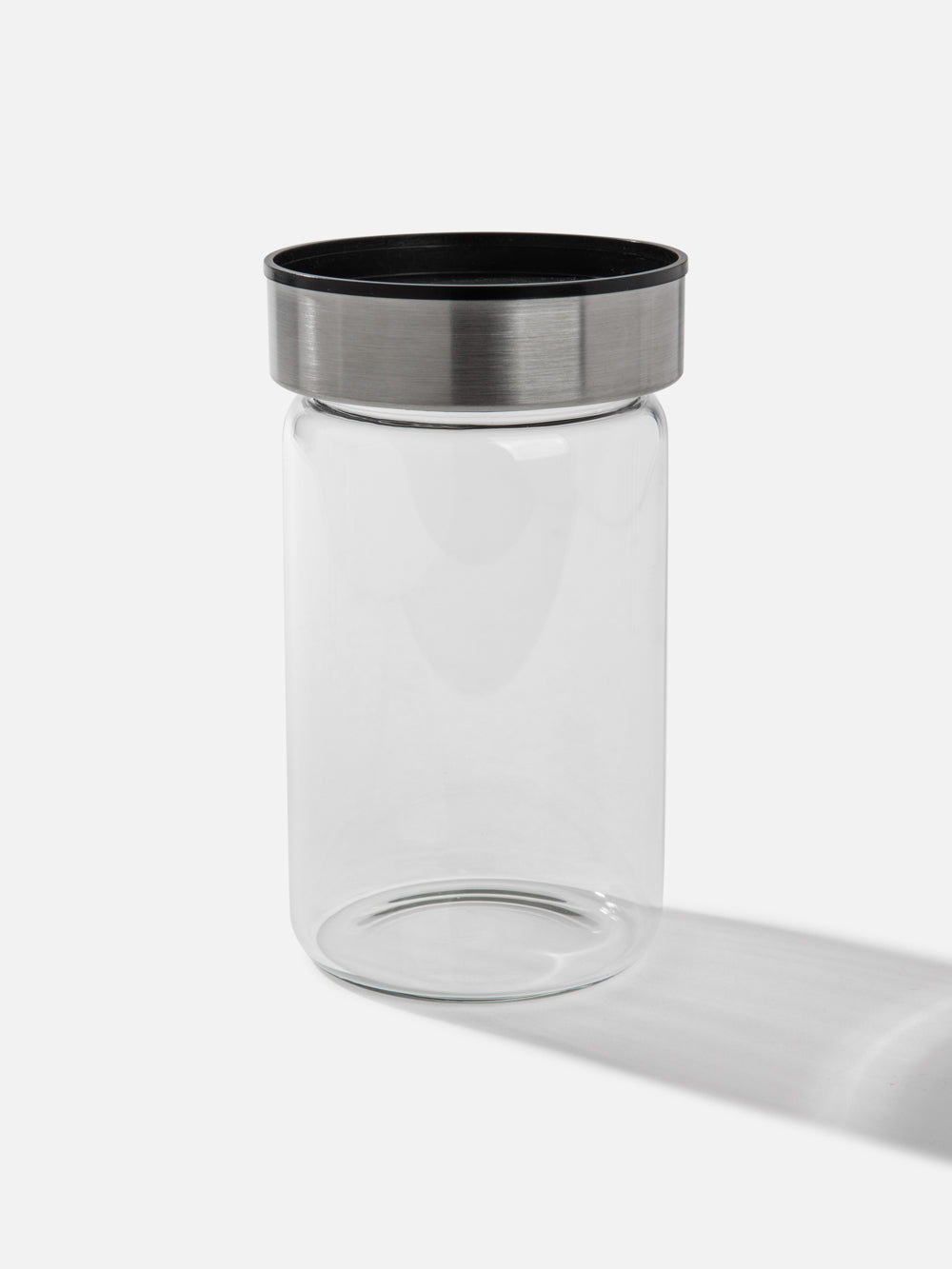 צנצנת אחסון מזכוכית L Lumina