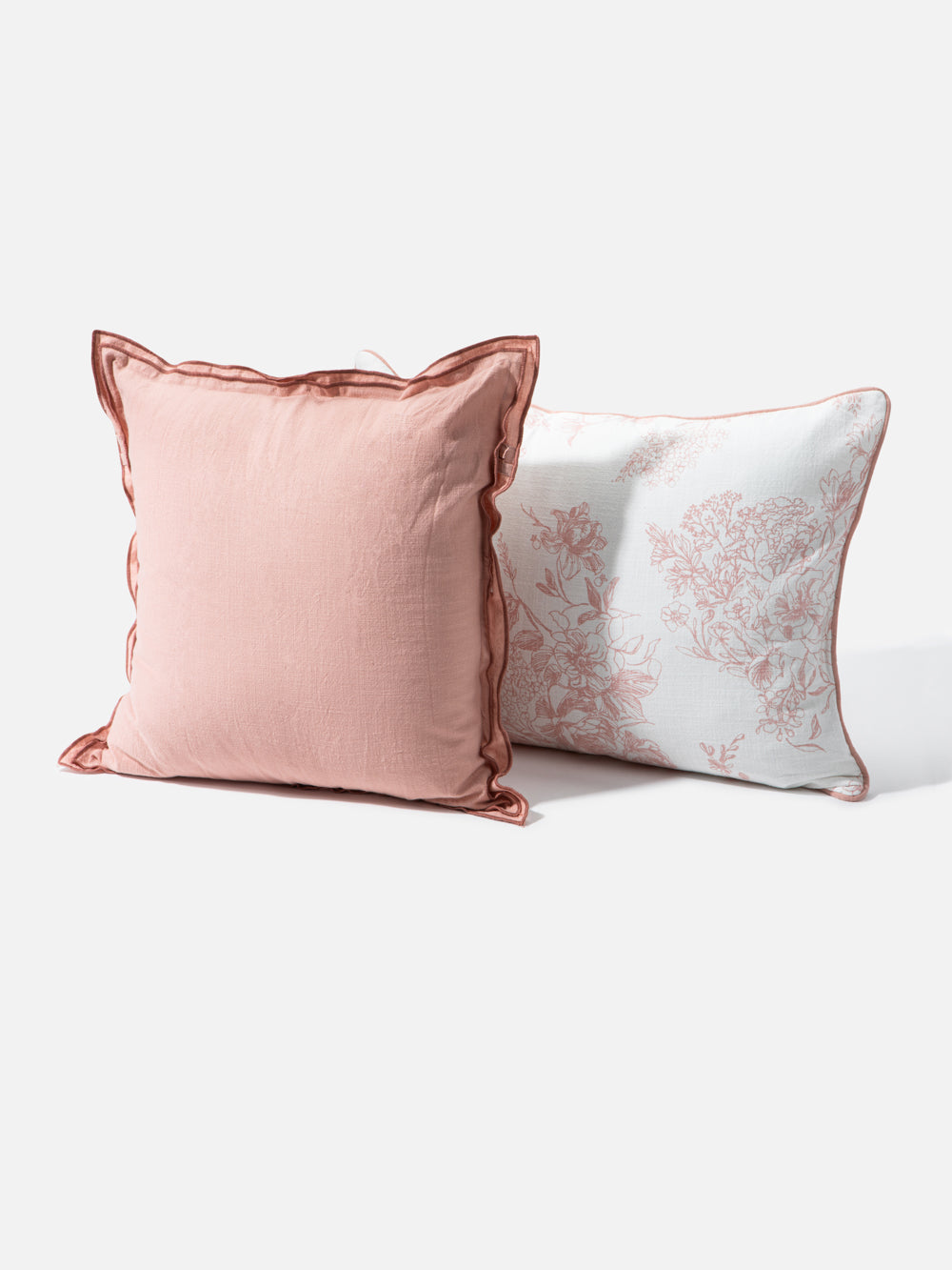 כרית נוי מלבנית עם הדפס פרחוני Julien