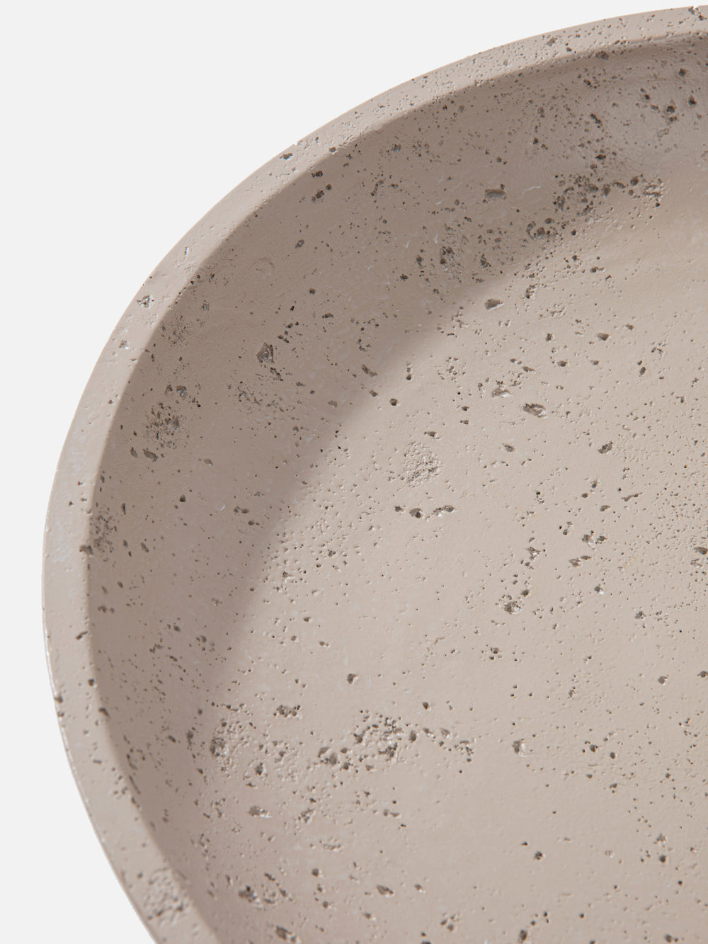 קערת נוי מקרמיקה בגוון בז’ Nature