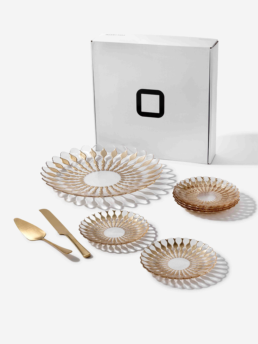 מארז מתנה עם כלי הגשה לקינוחים Dessert