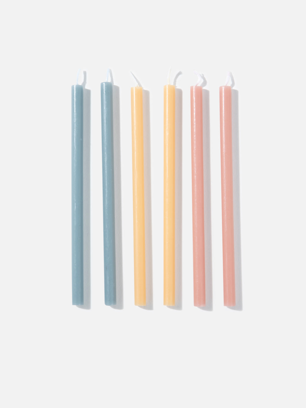 סט 44 נרות צבעוניים לחנוכה Menorah
