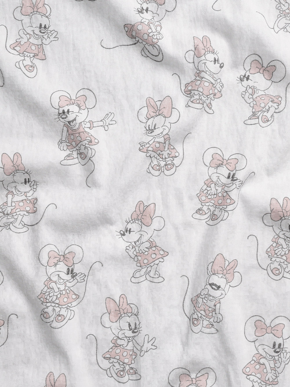 ציפית ג'רסי עם הדפס מיני מאוס צבעוני Minnie Bow